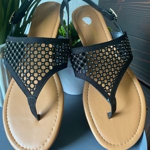 Classified Flat Sandals
